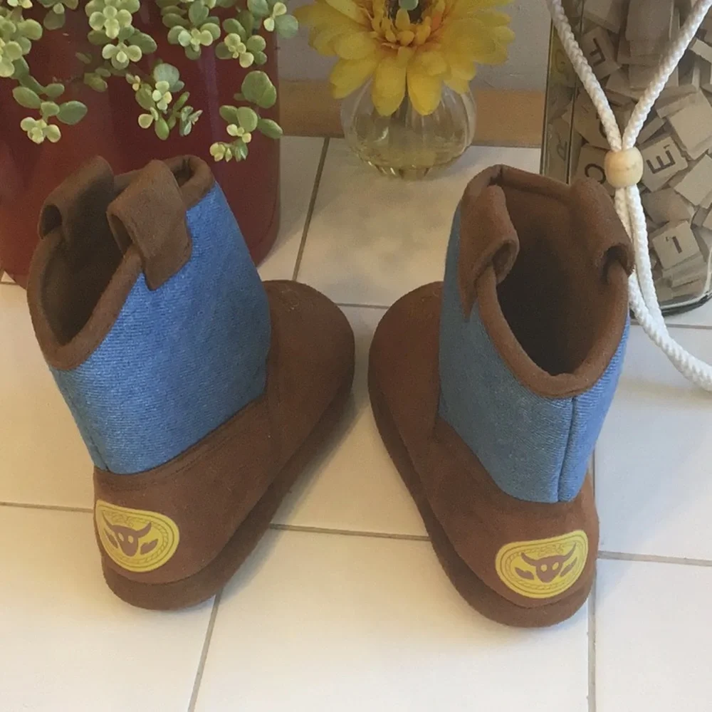 ‘Disney’ Toy Story Woody Toddler Slippers